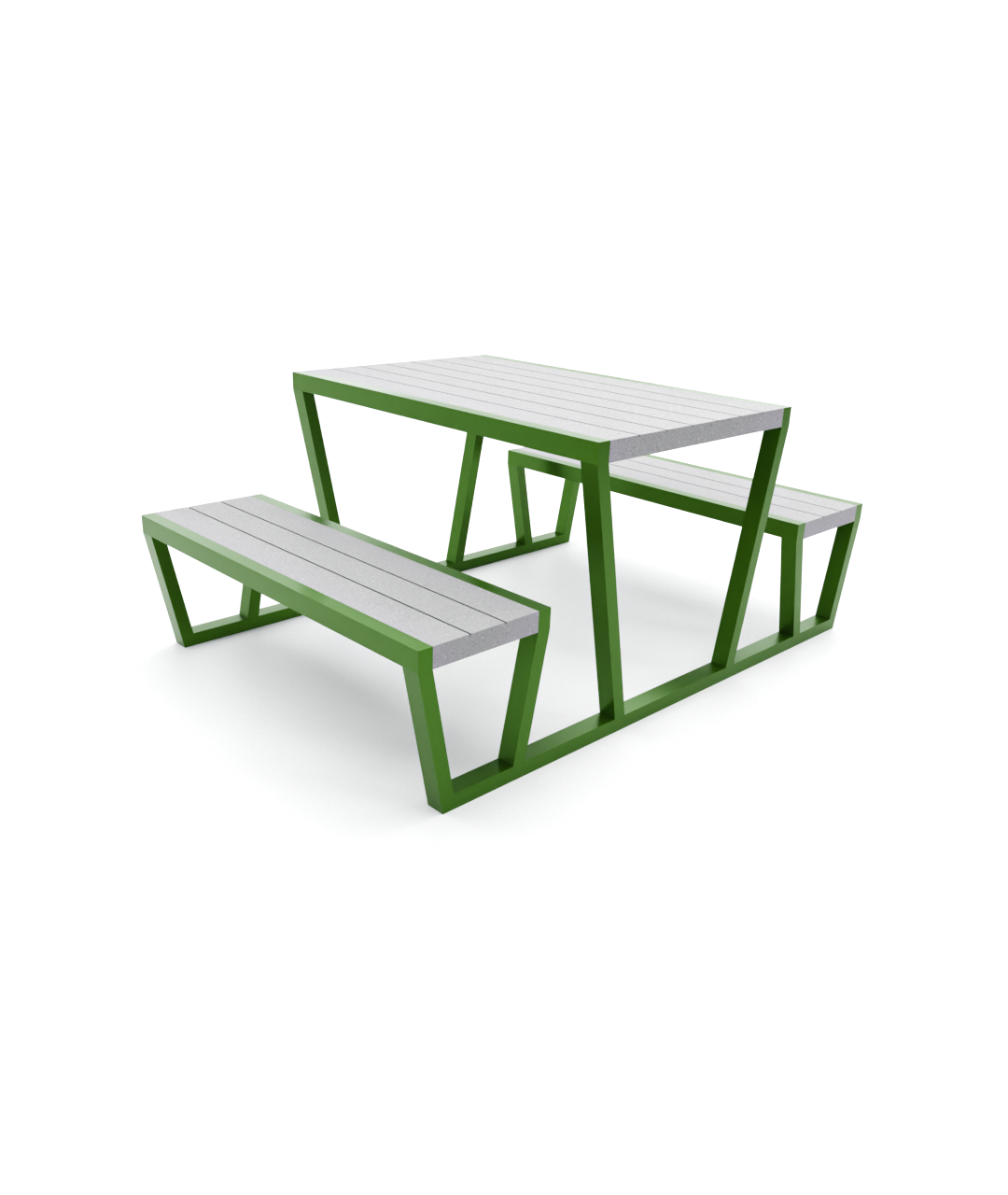Mesa De concreto y acero para exterior Tolon