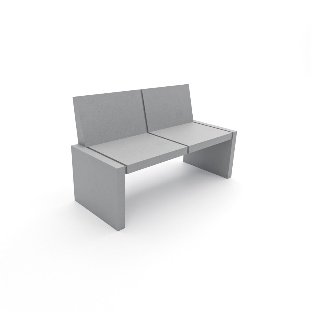 Banca Tumkur con Espaldar 2 puestos